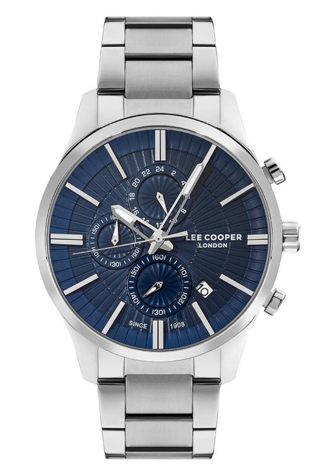 Lee Cooper Watch Dark blue Metallic Trendyol
