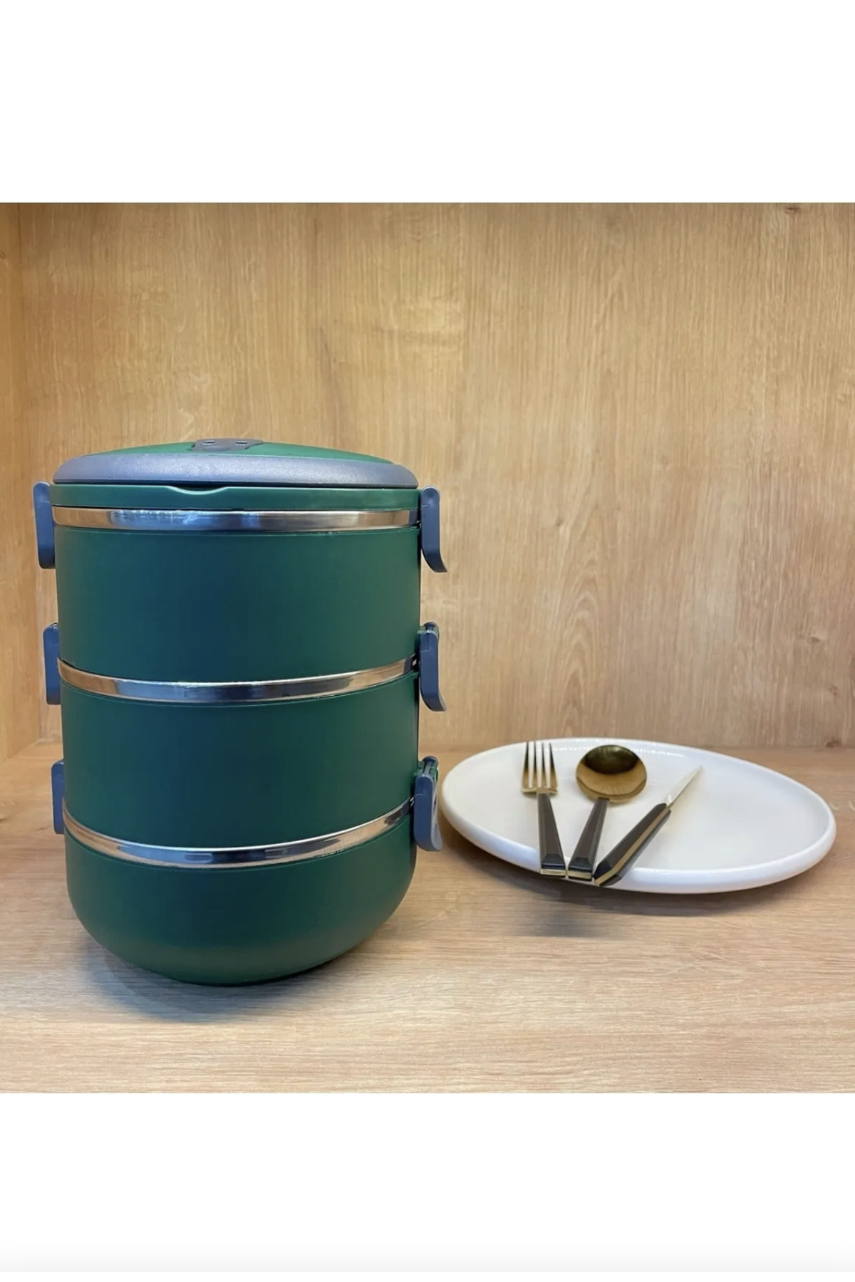 3 Tier Expedition Bowl Sealed Food Thermo -Starbucks Green Has Single Volume