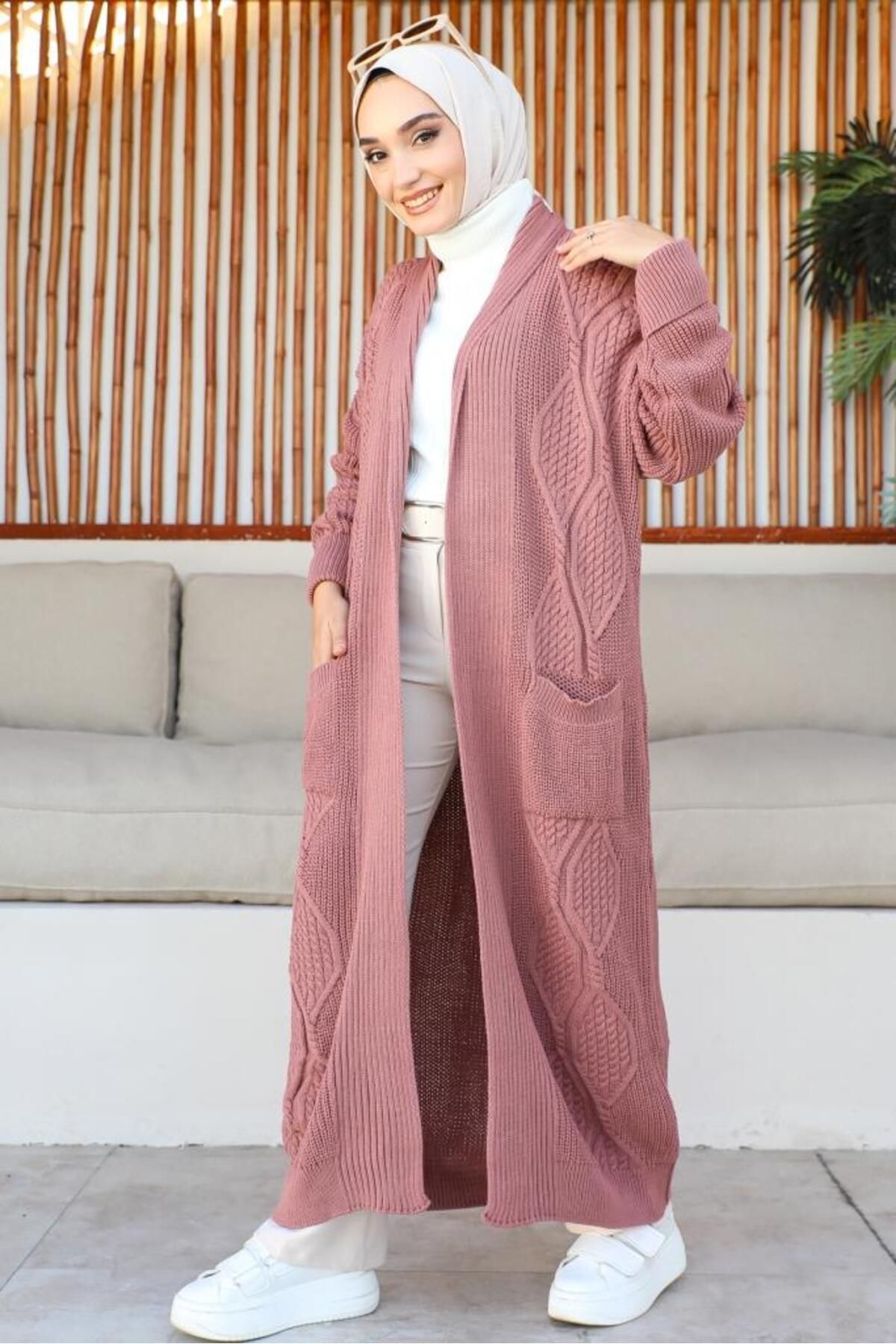 Dusty clearance rose cardigan