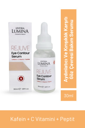 HYDRA LUMINA Rejuve Yaşlanma & Göz Altı Kırışıklık Karşıtı Serum Göz Çevresi ...