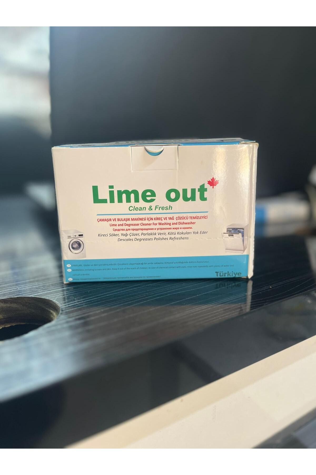 LİME OUT ÇAMAŞIR VE BULAŞIK MAKİNESİ İÇİN KİREÇ VE YAĞ ÇÖZÜCÜ TEMİZLEYİCİ