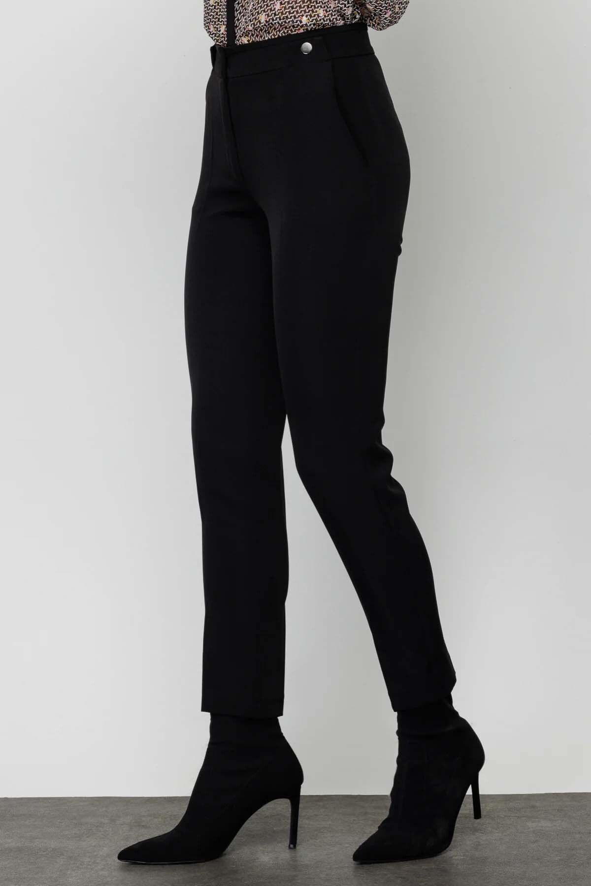 Womens tight black trousers sale