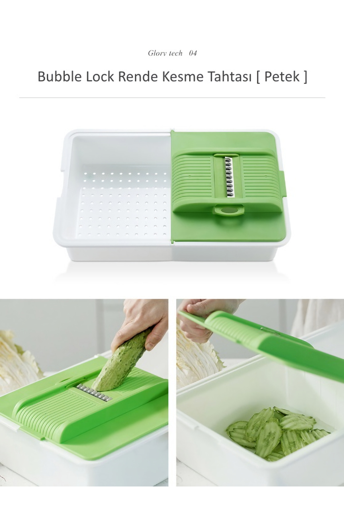 GLORY TECH-Multifunctional Vegetable Fruit Chopper Slicer Double Sided Grater And Cutting Board 5