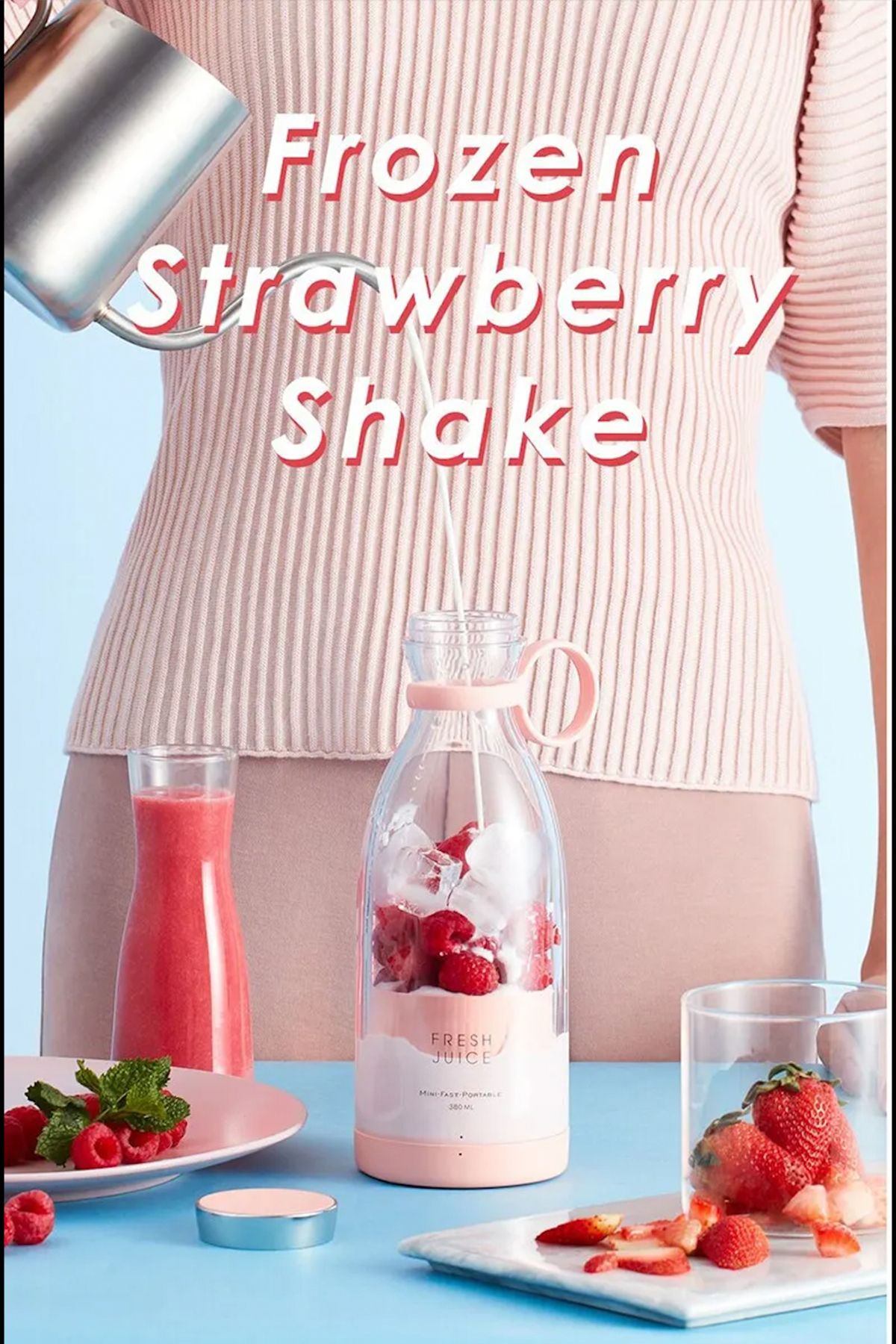 Raicon Şarjlı Portatif Taşınabilir El Blenderi Meyve Sıkacağı Mama  Karıştırıcı Smoothie Milkshake Fiyatı, Yorumları - Trendyol