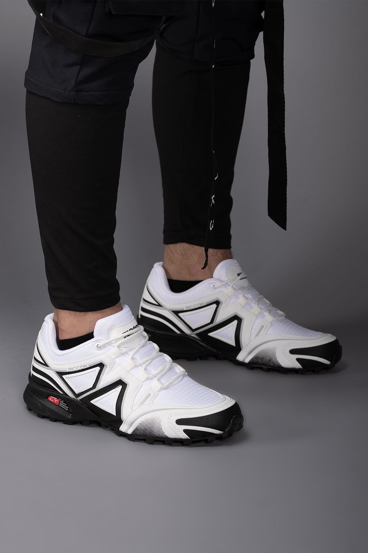 Riccon-Elsdraes Herren Trekkingschuhe0012722 Weiß 5