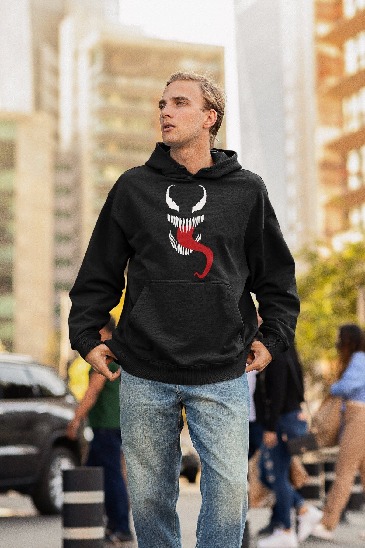 Venom hooded new arrivals sweatshirt