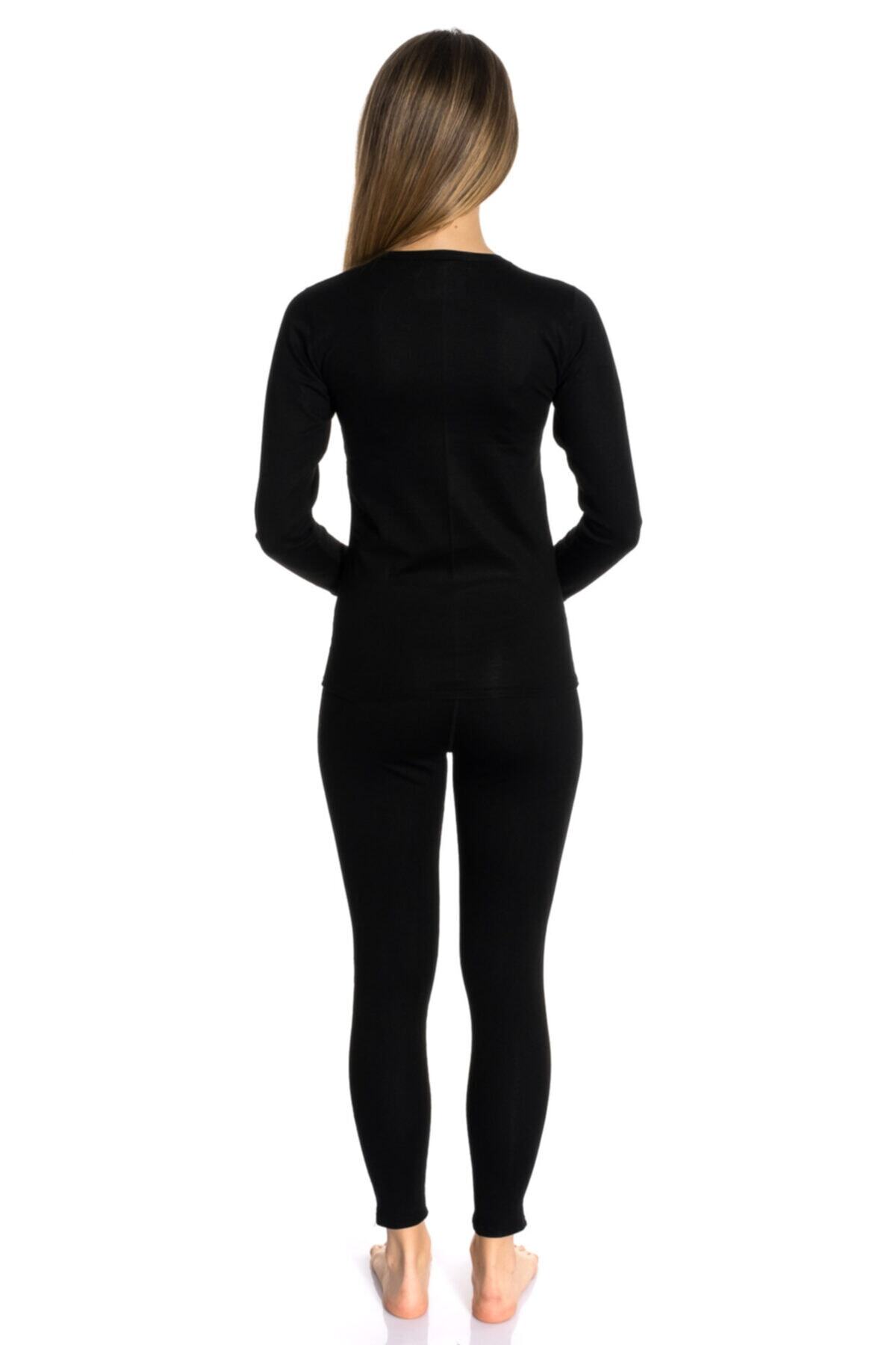 bonbonetti chocolate baby&kids Thermal Uzun Kol Takım (siyah) fotoğrafı 2 (önizleme)