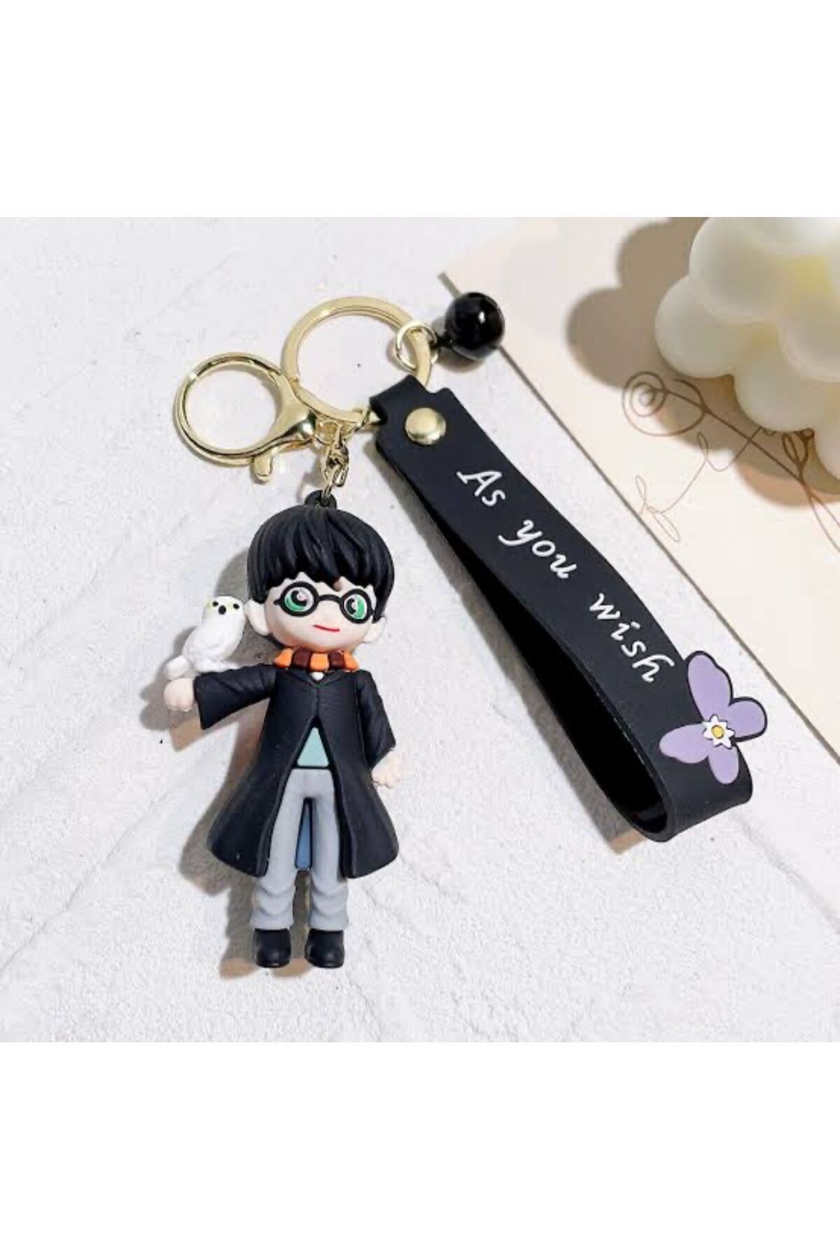 Harry potter discount hedwig keychain