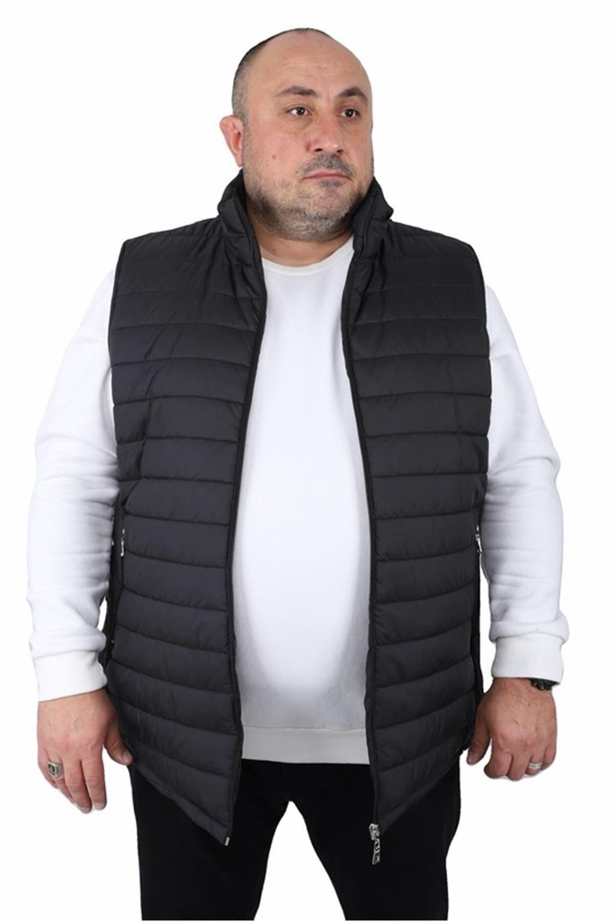 Starbattal Plus Size Jessica Water Repellent Vest 22810 Черный