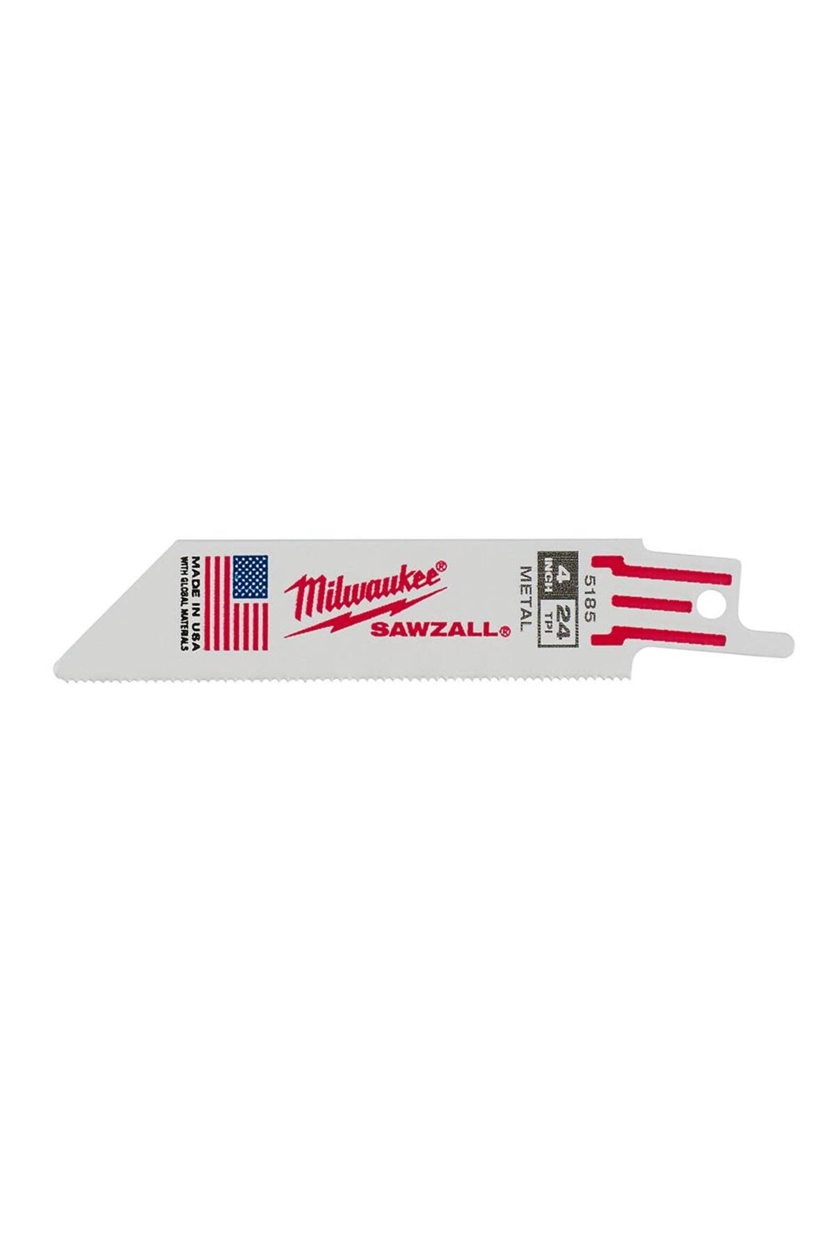 Milwaukee 48005185 100 MM Metal Kılıç Testere Bıçağı 5'li