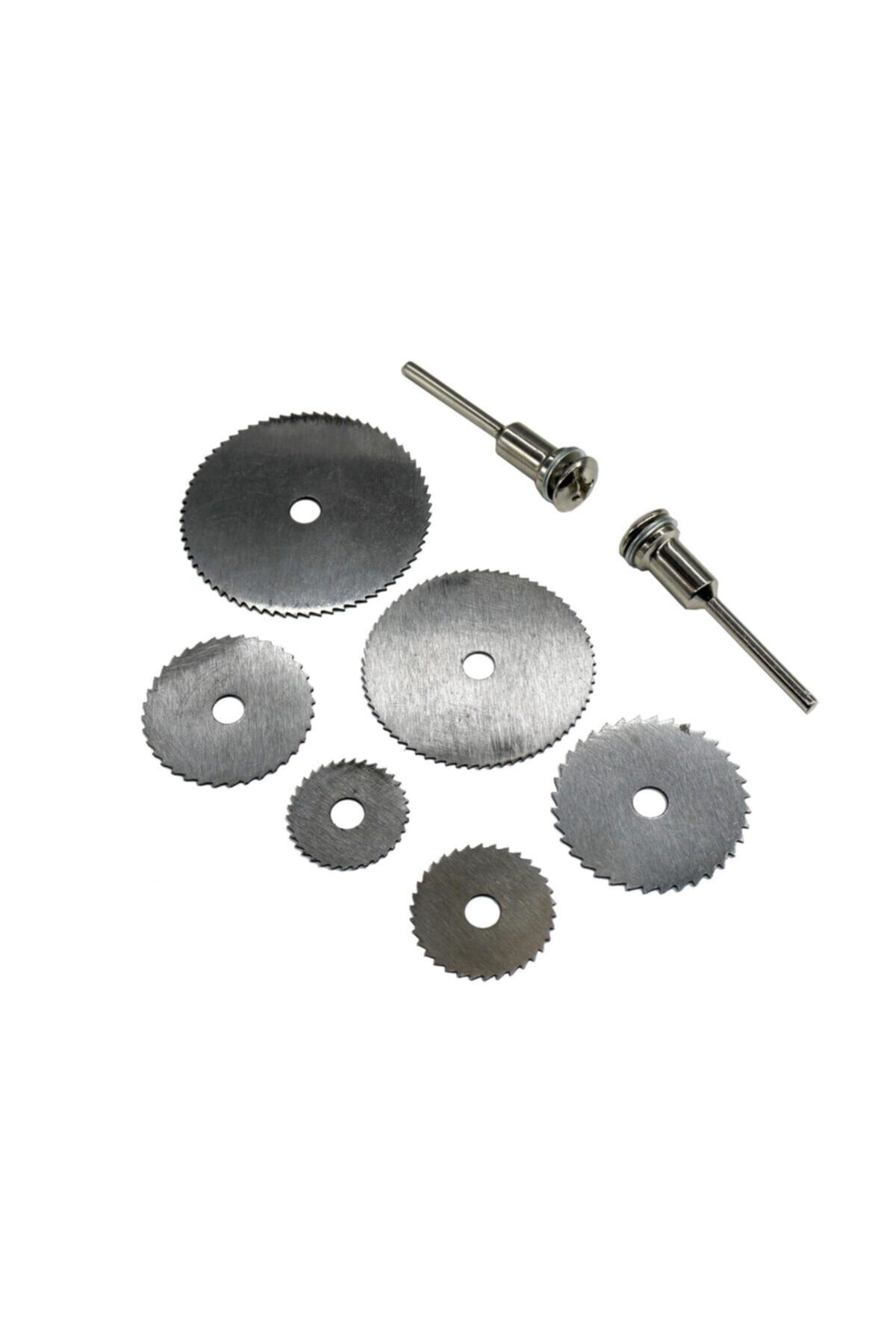 mrtbilisim Gravür Makinası Için Mini Testere Seti 8 Parça Mini Hobi Seti Testere Diski