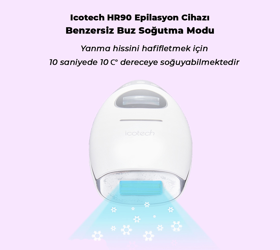 Buz Başlıklı Epilasyon Cihazları ICOTECH