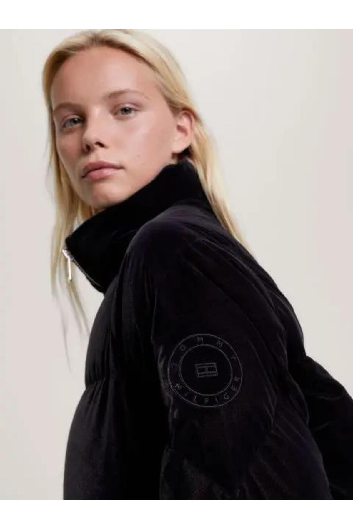 Tommy Hilfiger MODERN WAISTED VELVET DOWN JKT