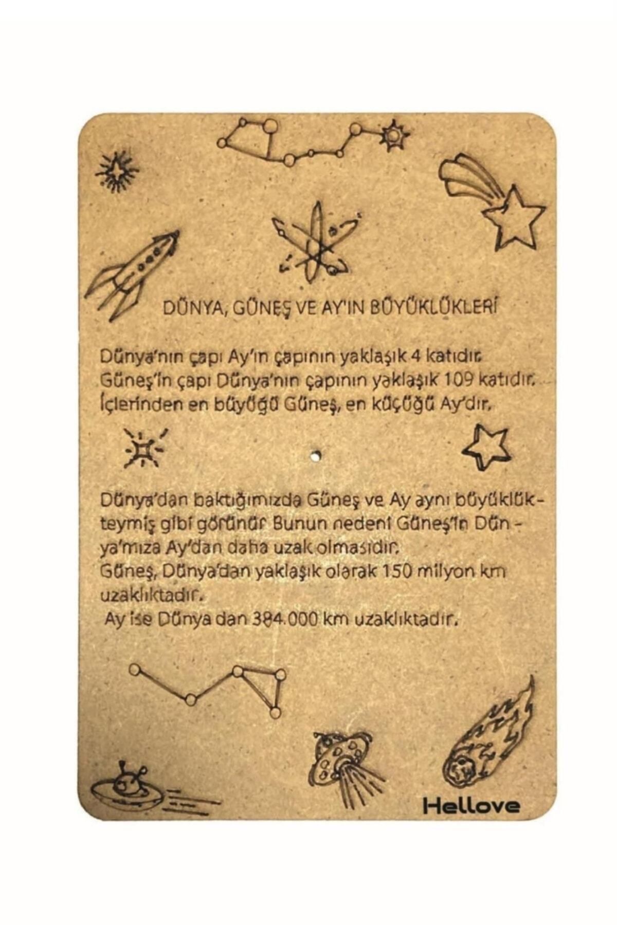 AVMmarketim-Sun Earth Moon Model Special Design Experiment Set Information Paintable Educational Set 6