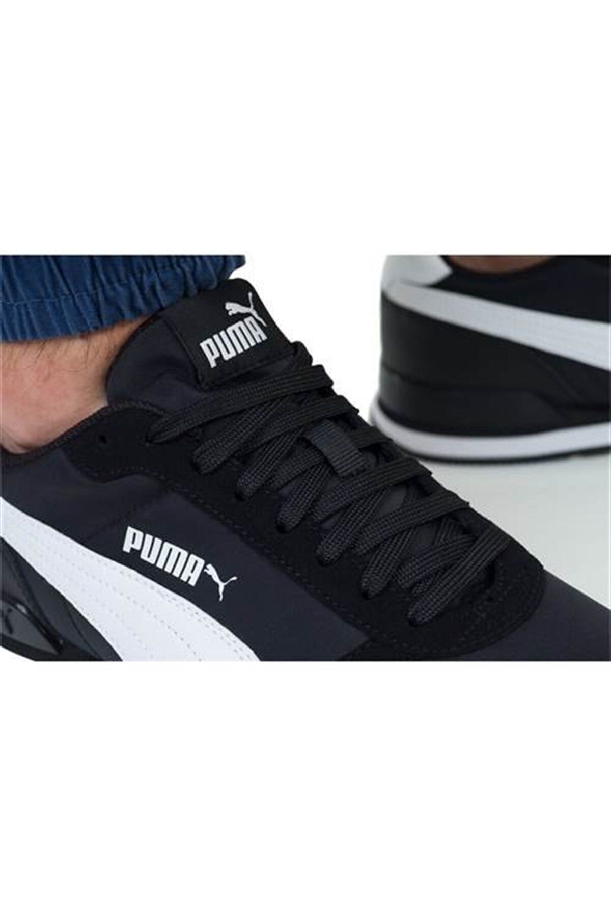 Puma St Runner V2 Nl Men s Black Sports Shoes 365278 01 Trendyol