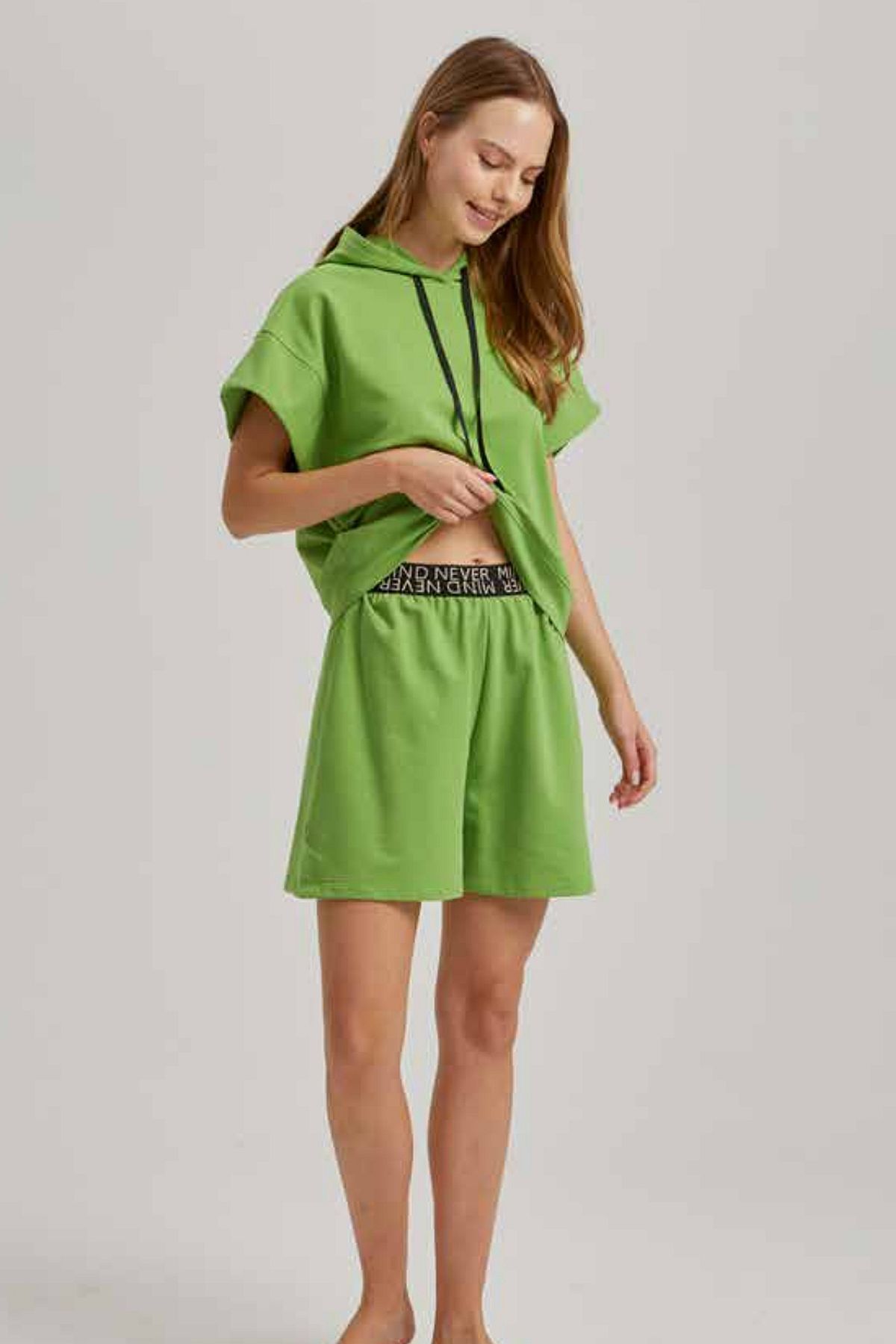 Womens shorts discount tracksuit set