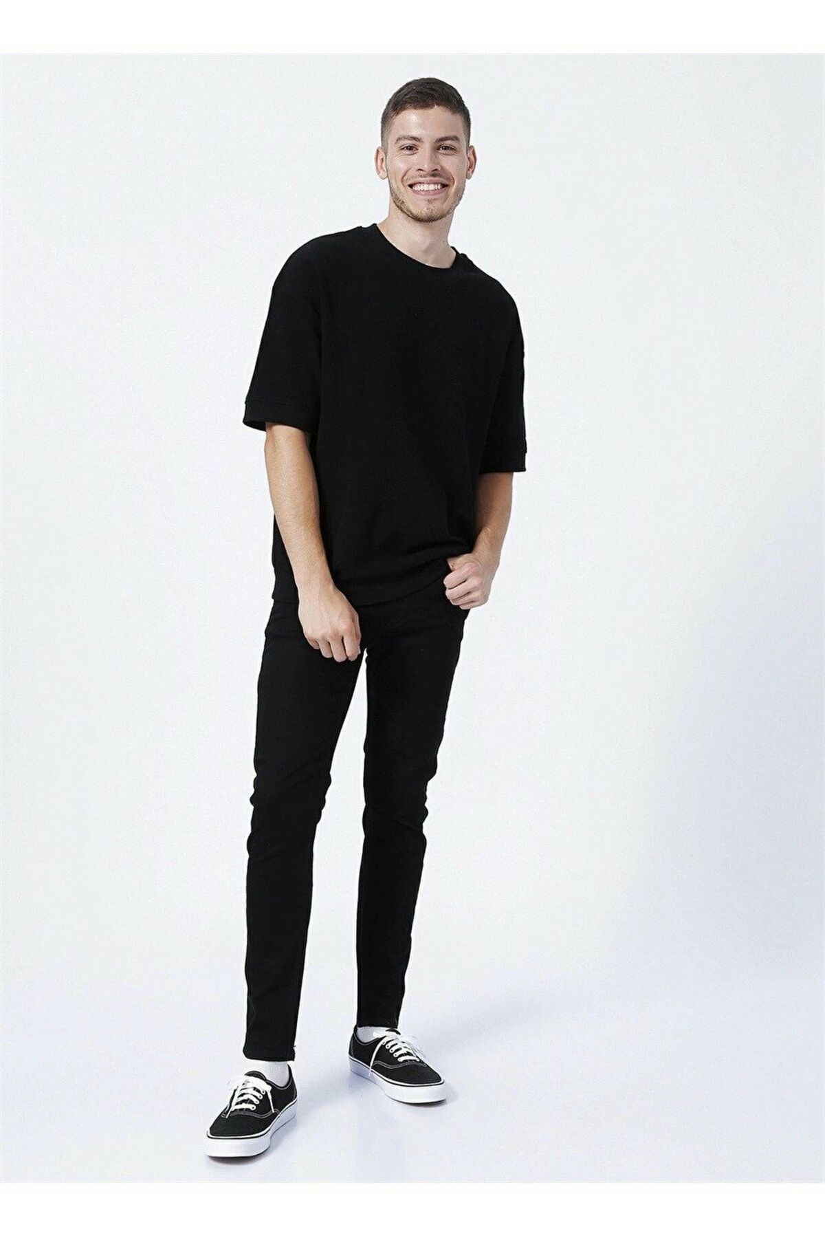 شلوار جین مردانه Xavier Jeans مشکی-22.01.70.004 Bad Bear