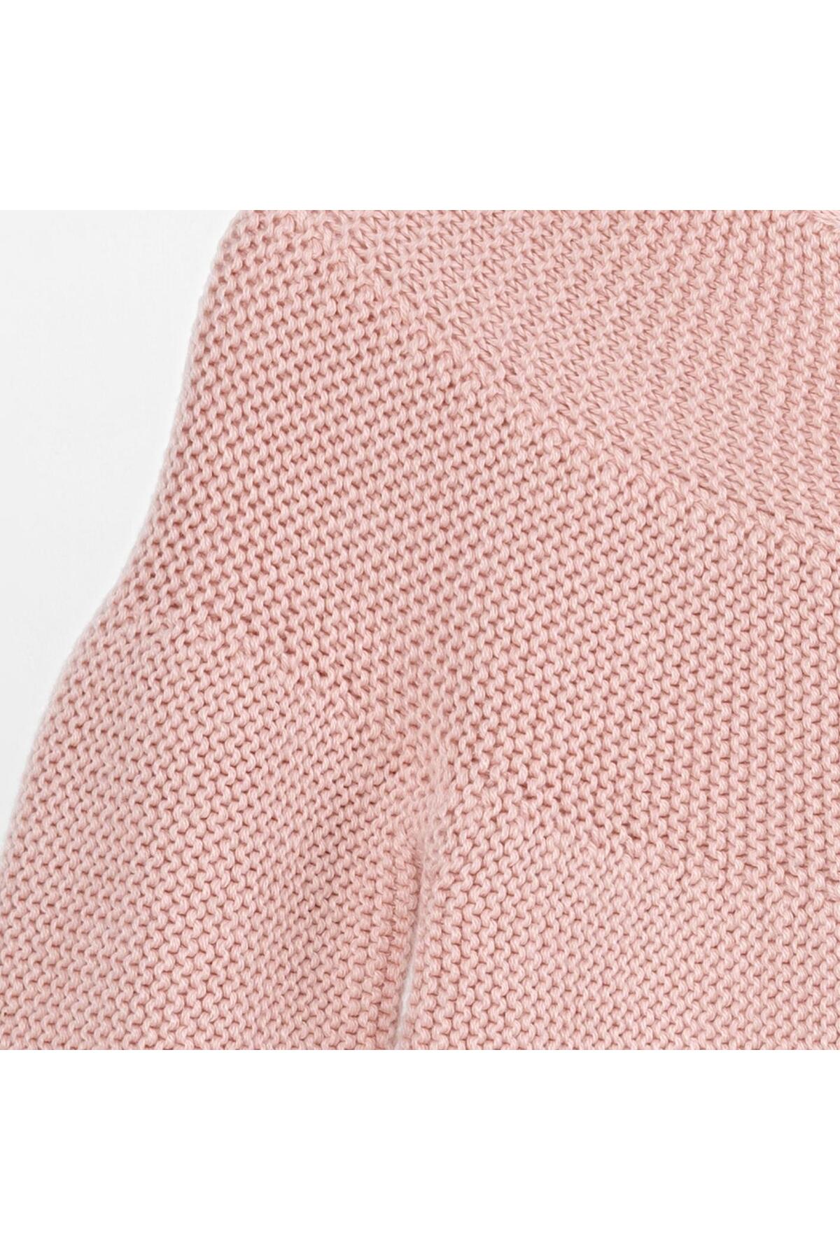 Minora Links Örgü Hırka Pudra fotoğrafı 4 (önizleme)