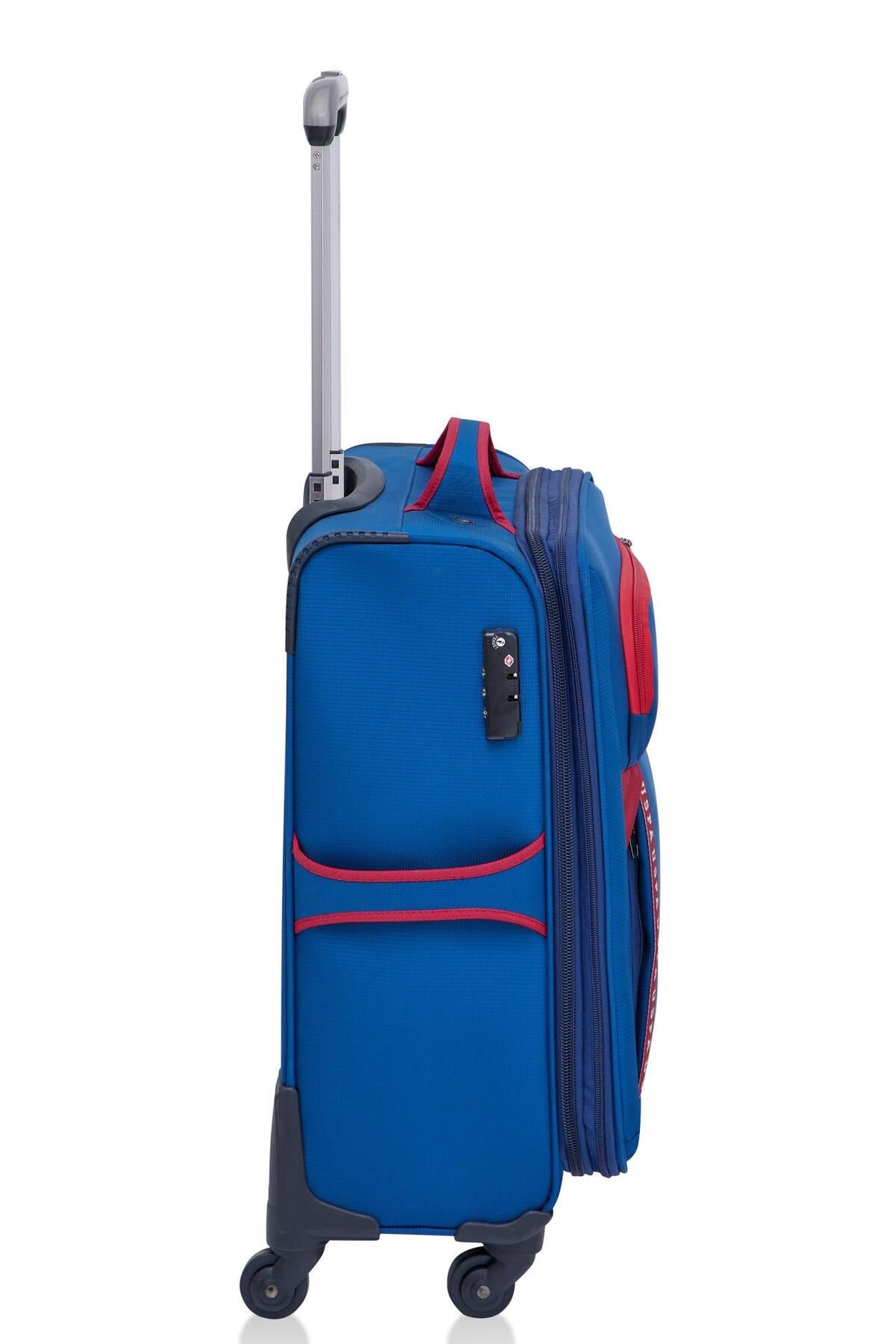U.S. Polo Assn. PLVLZ22807C چمدان اندازه کابین آبی یونیکس