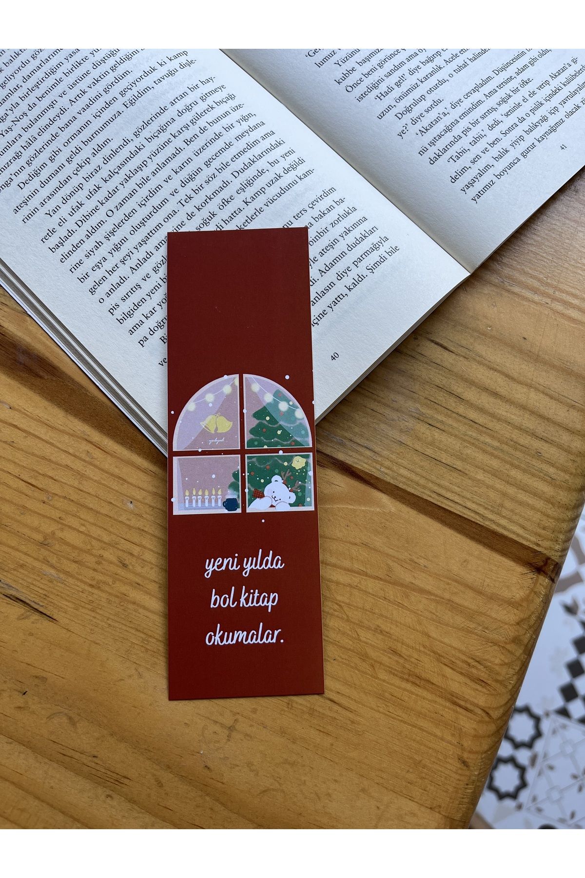 Sumicorn Design-New Year's New Year Themed Cute Bookmarks Set of 4 5