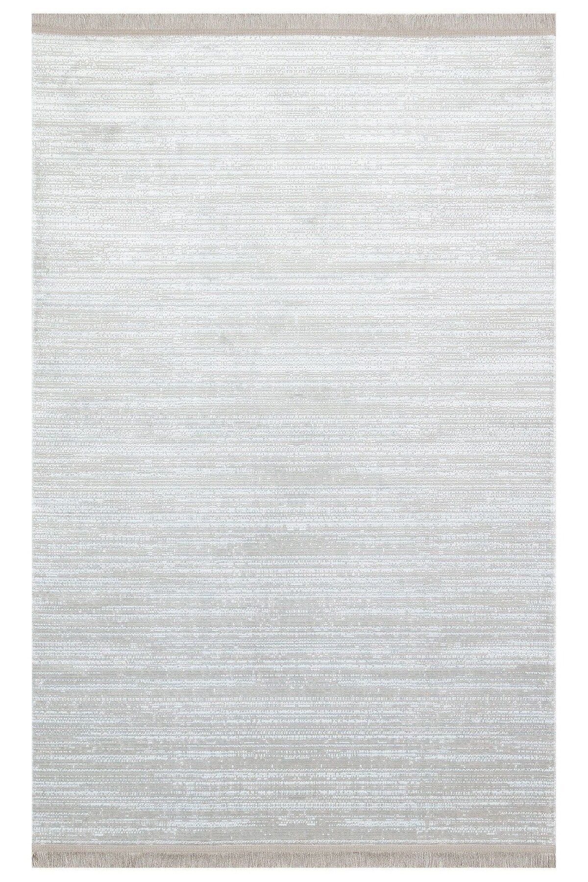 Eko Halı SATEEN ST 09 GREY XW  Hav Toz Vermez Yıkanabilir Kaymaz İnce Dokuma Modern Halı
