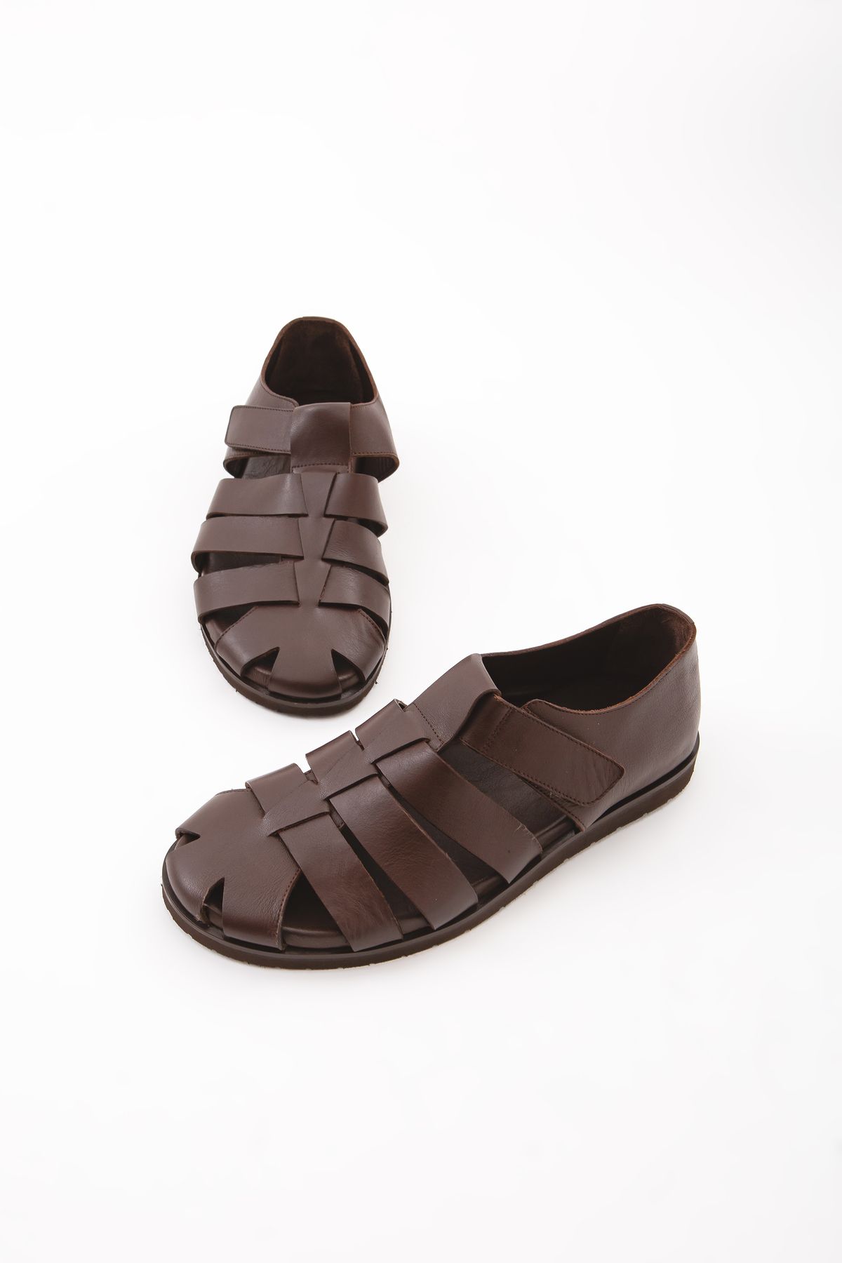 Tamer Tanca Tamer Tanca Men s Genuine Leather Daily Sandals 537 449 Erk Sndlt Y21