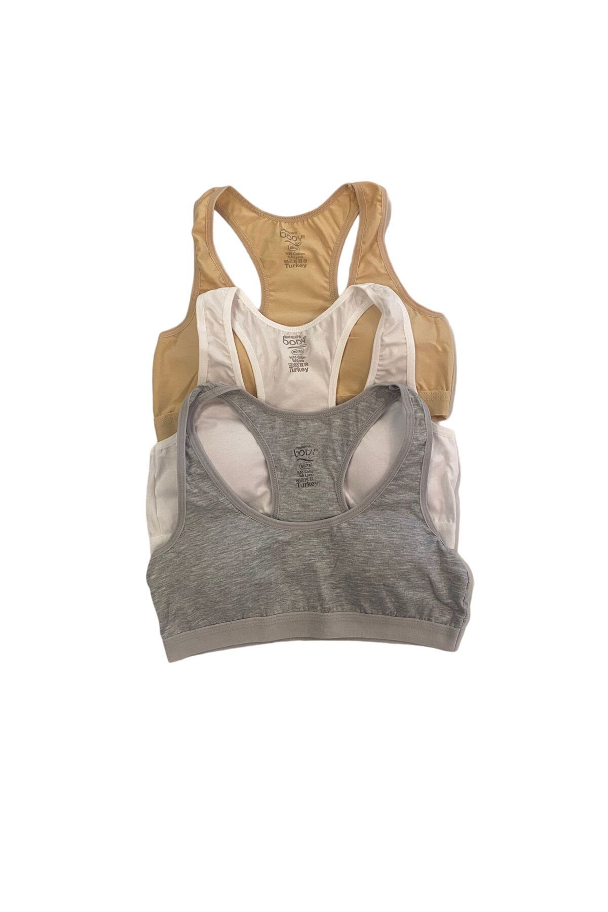 underwear bodyway-3-Piece Padded Women's Sports Bustier 3