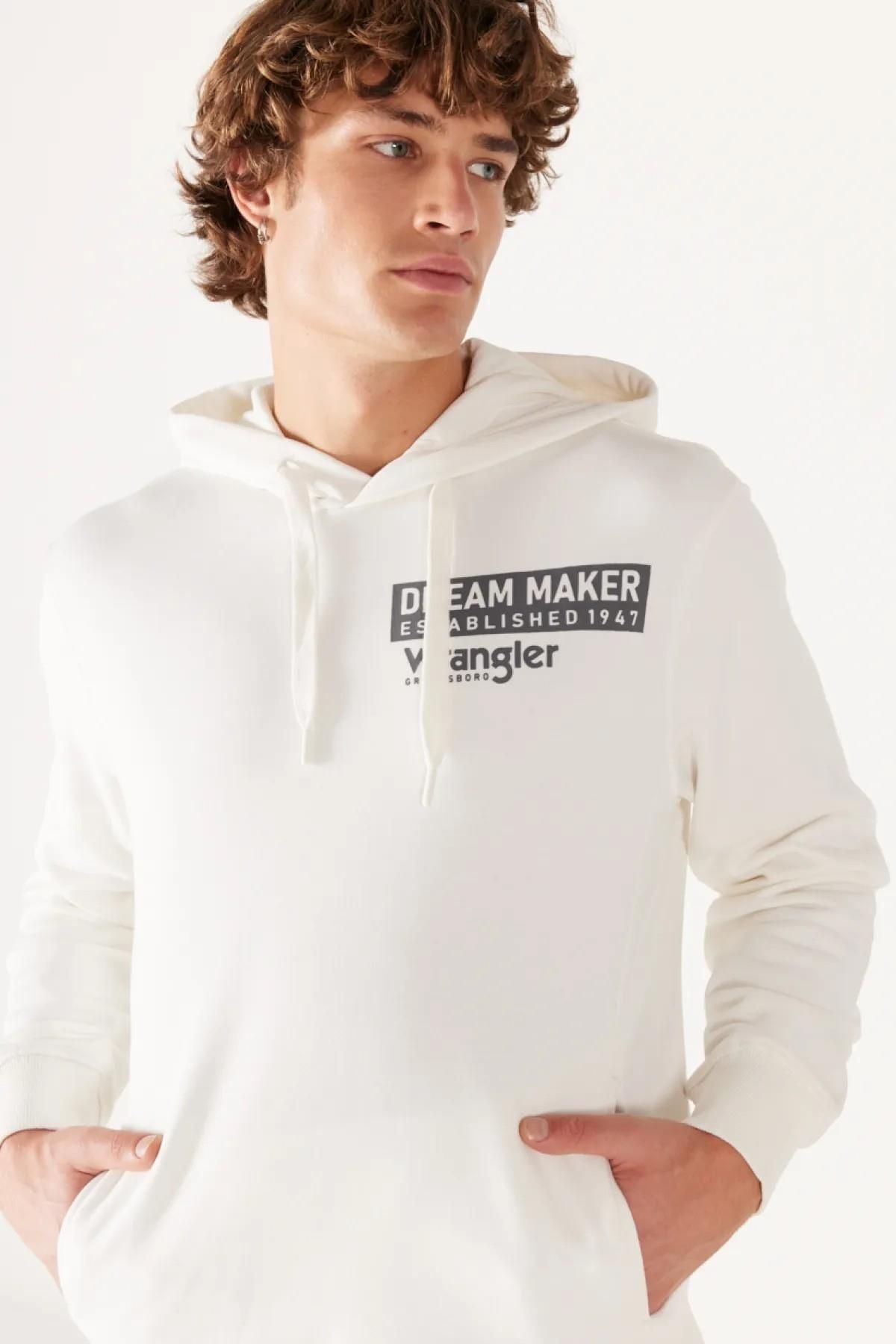 سویشرت سفید مردانه اتفاق افتاده است که W232242102 عرق می کنند Wrangler