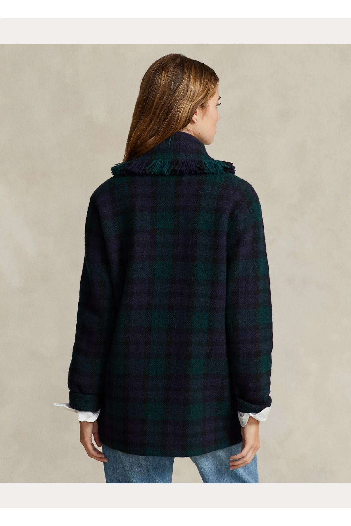 Lauren ralph shop lauren plaid coat