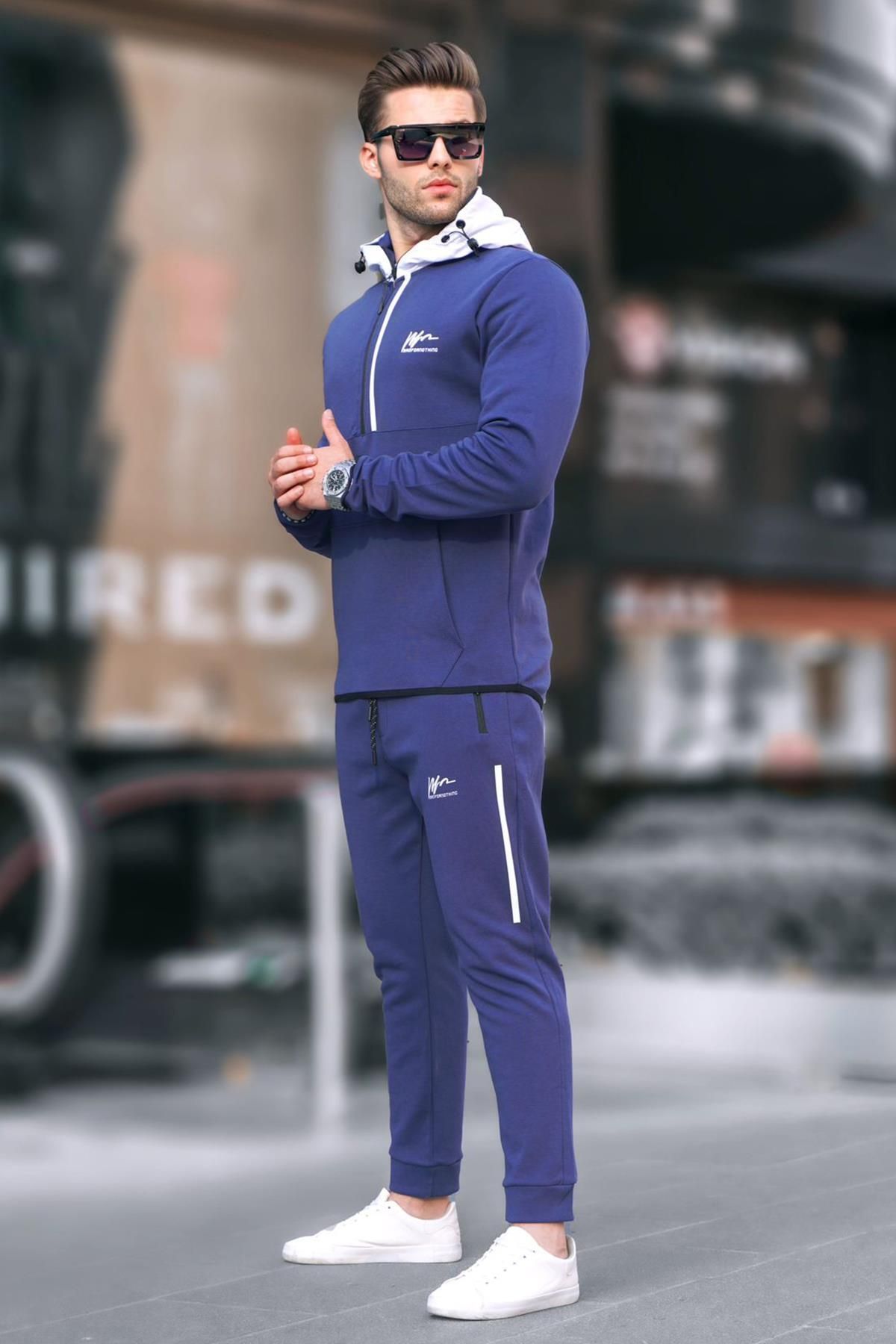 Royal blue mens 2025 sweatsuit