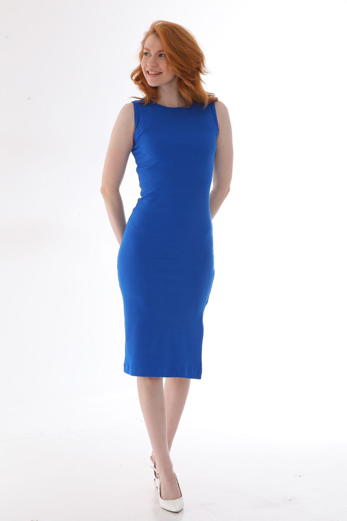 Pencil online dress sleeveless