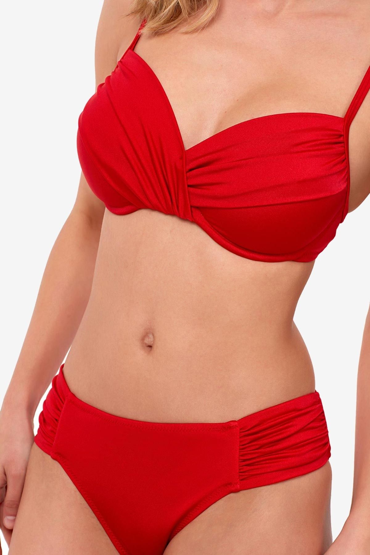 AYYILDIZ-40705 Rotes Recovery-Bikini-Set 3