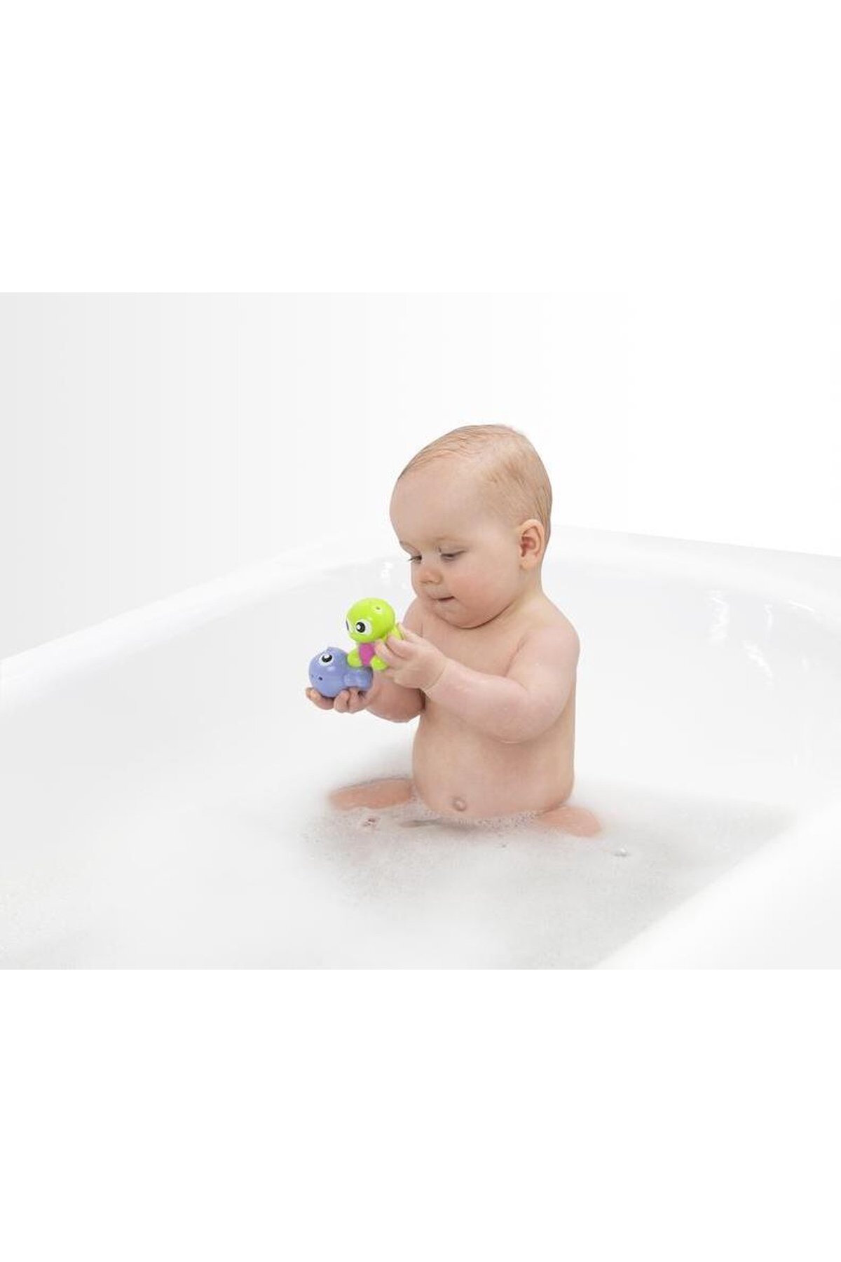 Playgro - Topsy Turvy Turtle - Ters Çevrilebilir Kaplumbağa Banyo Oyuncağı fotoğrafı 6 (önizleme)
