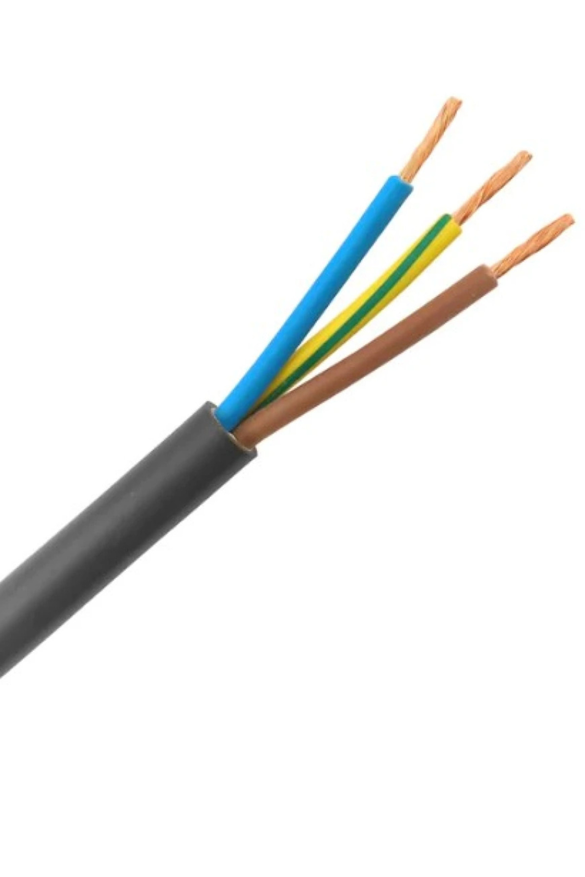 ÖZNUR PINN GLOBAL - ÖZNUR 3X2,5MM TTR KABLO / SİYAH (35 METRE)