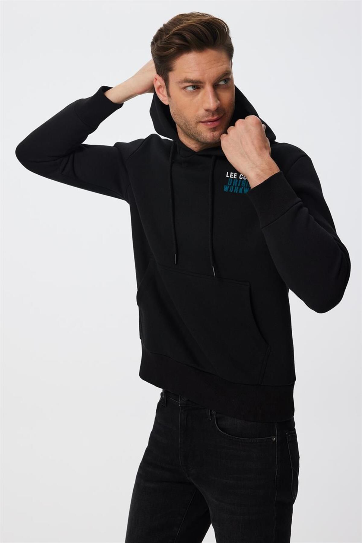 سویشرت مشکی مردانه سیاه Brano مردانه's اورجینال Lee Cooper