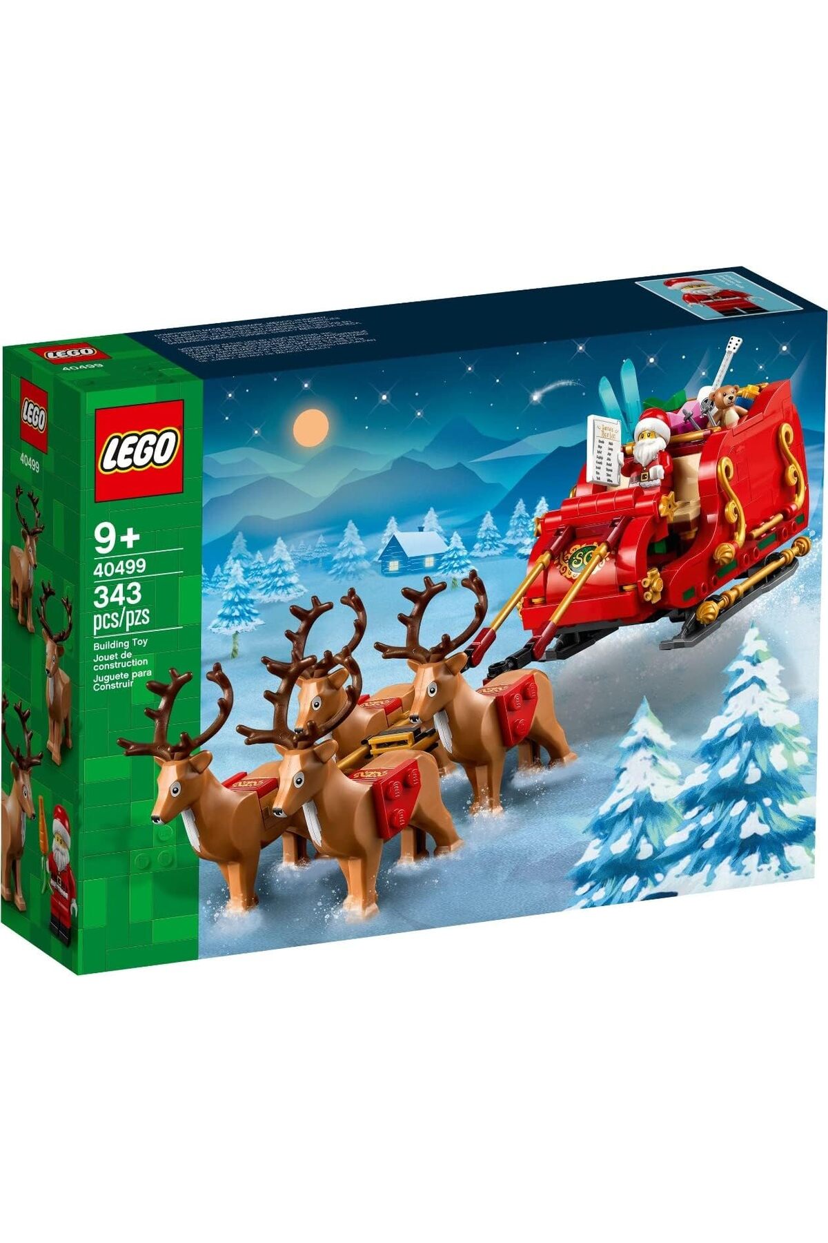 مولورگ Urg01 40499 سورتمه کریسمس پدر ۳۴۳ تکه +۹ سال (Muul)