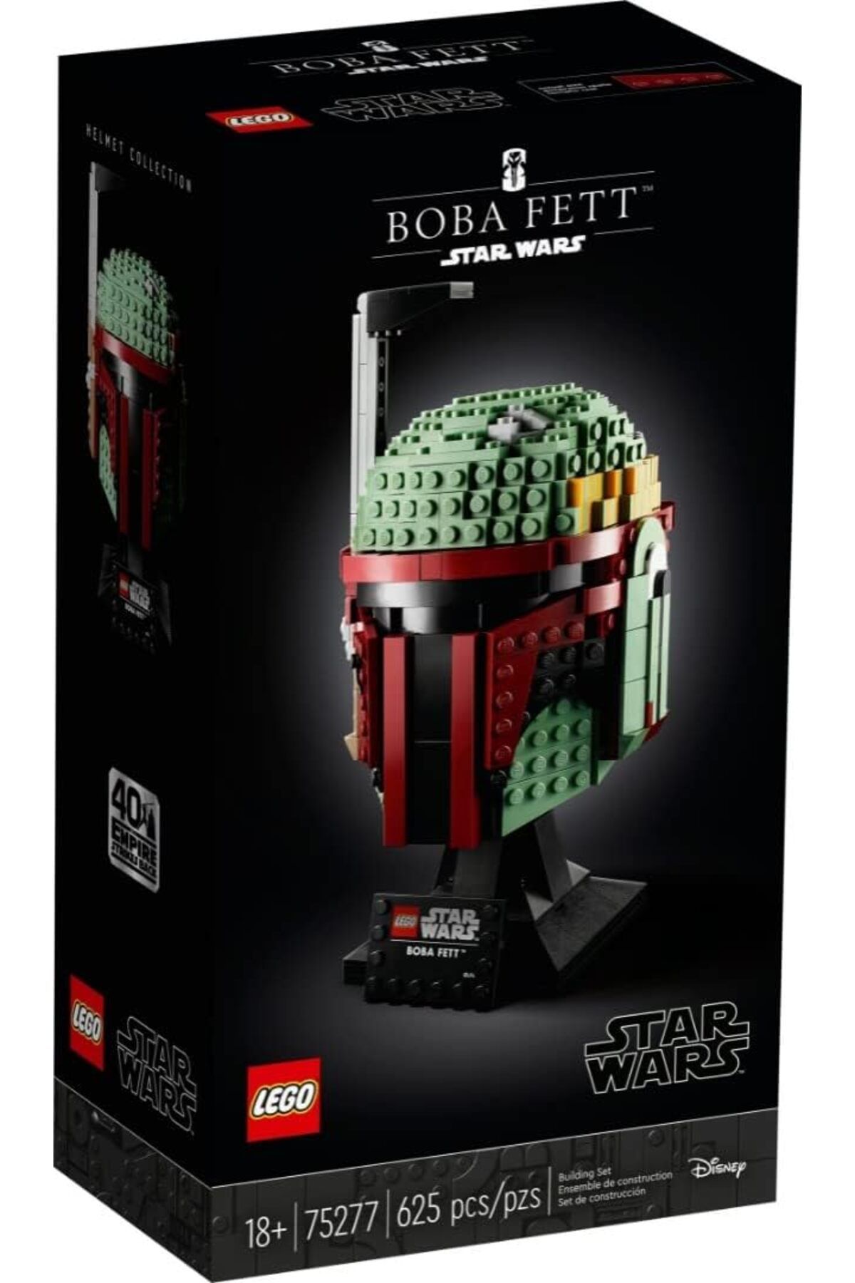 LEGO لگو مود خلاق کلکسیونی 75277 Star Wars Boba Fett Helmet برای بزرگسالانی که عاشق جنگ ستارگان هستند