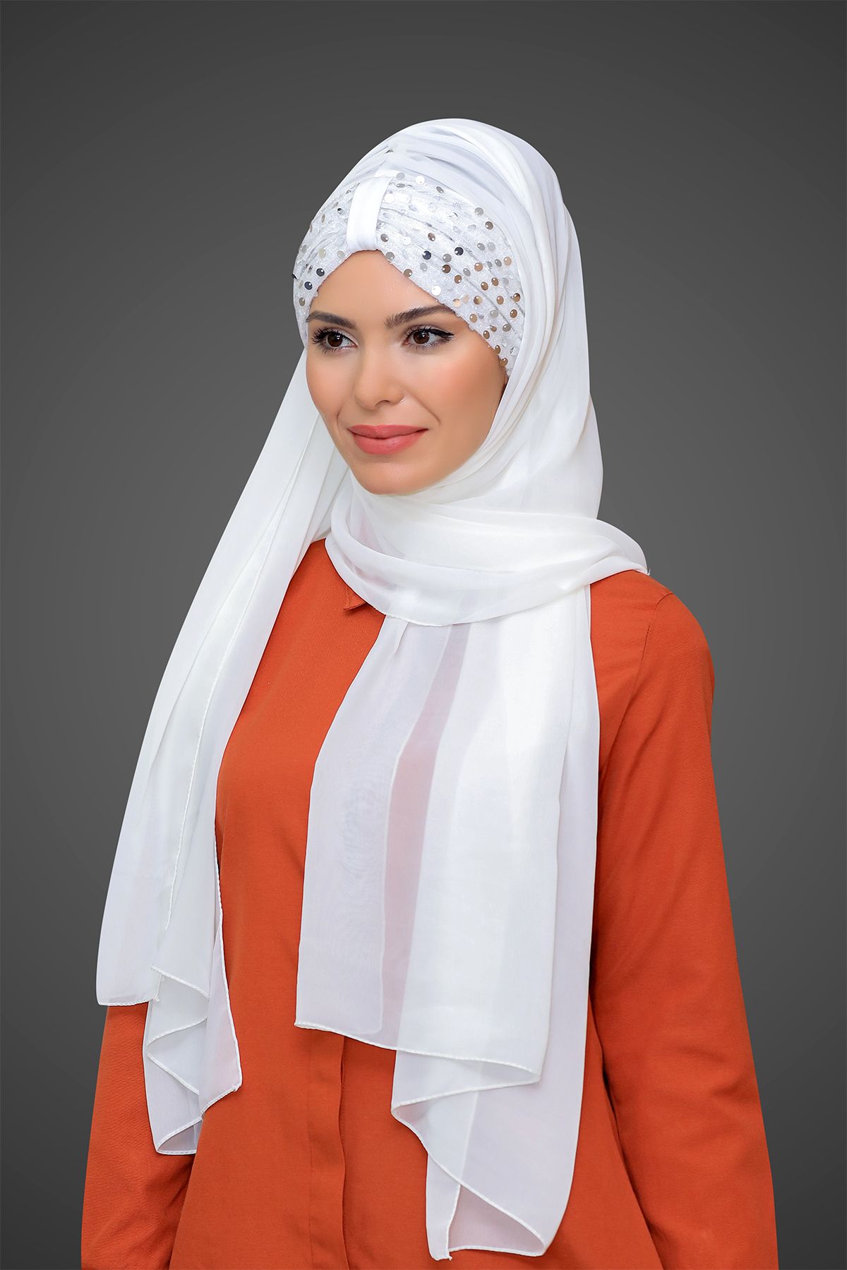 Shawl deals chiffon pleated
