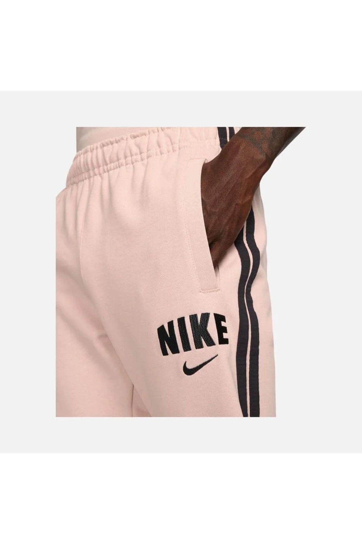 Mens pink hot sale nike joggers