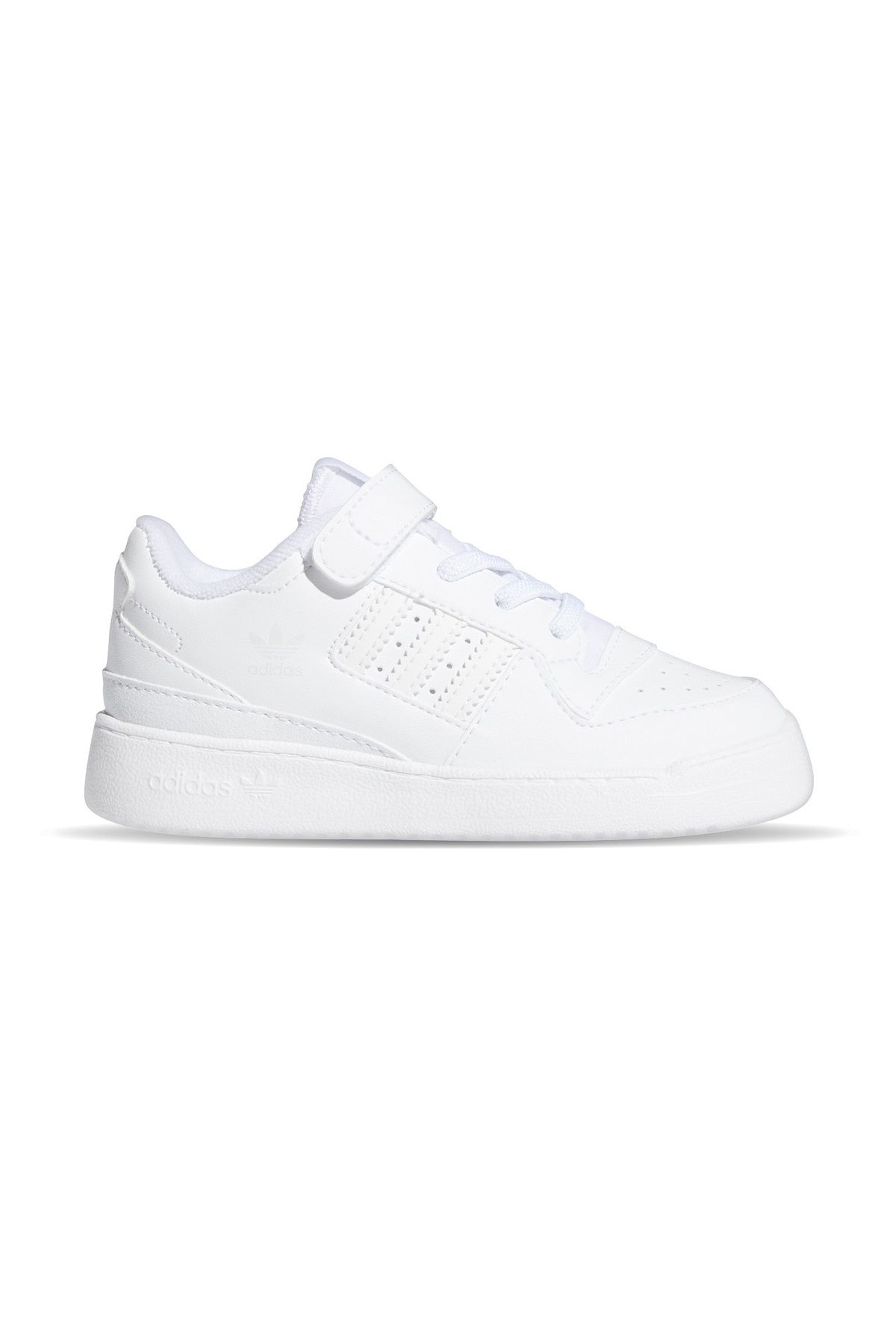 Adidas white sales flat sneakers