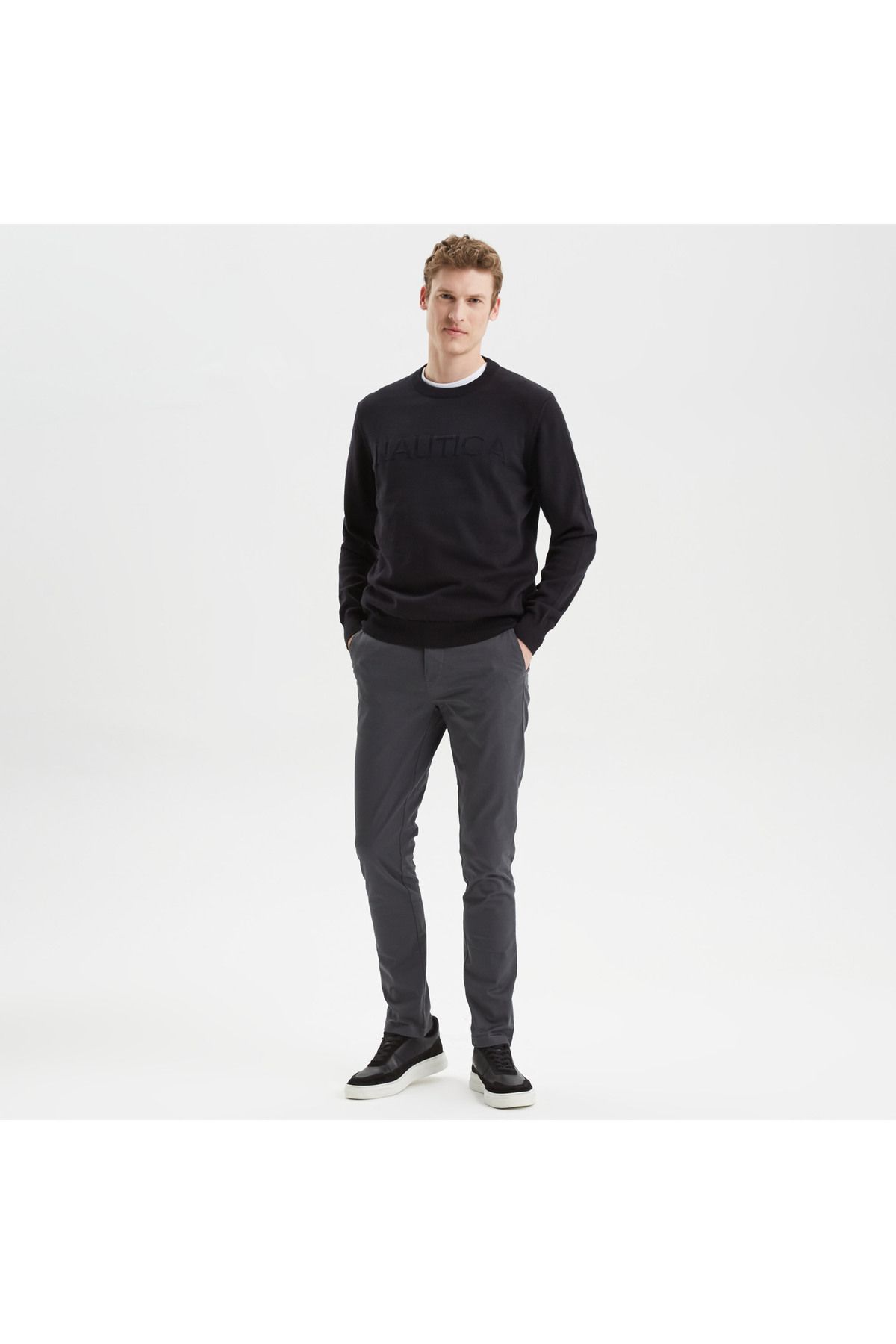 Nautica Men s Black Sweater Trendyol