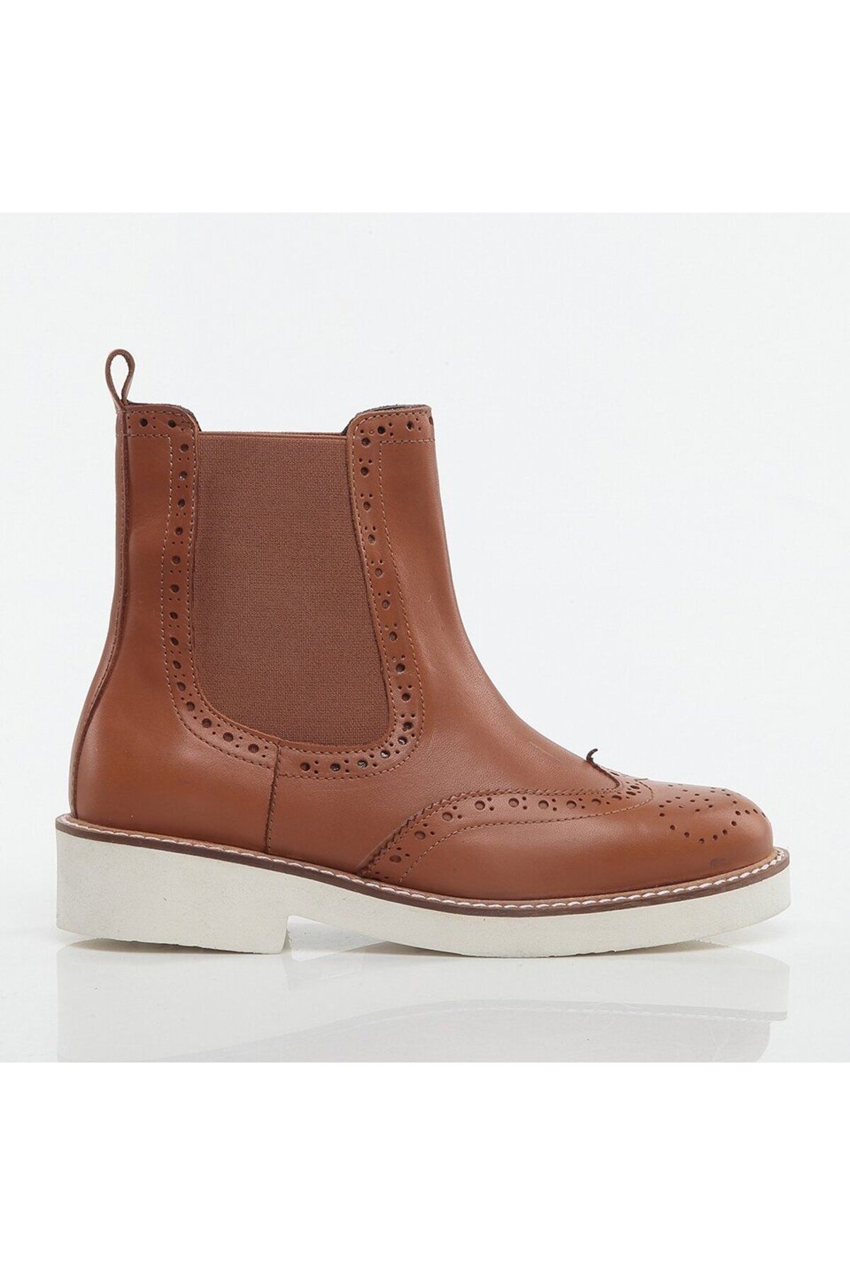 Dark brown flat best sale boots