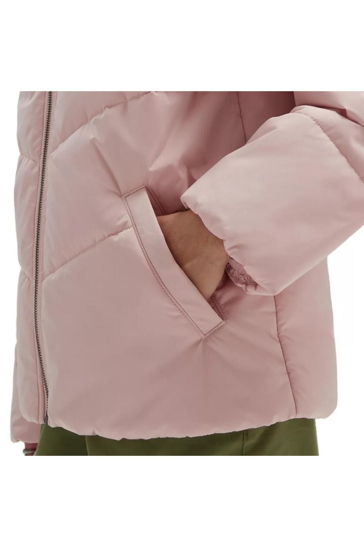 Vans pink shop puffer jacket