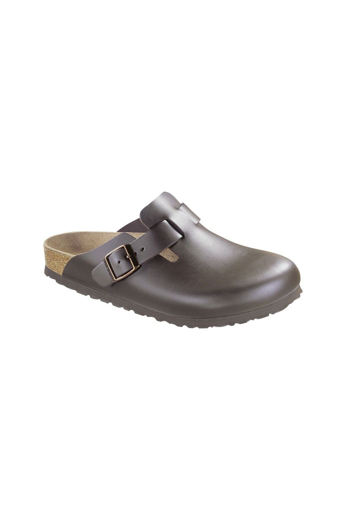 Birkenstock 0060103 دمپایی مردانه بوستون قهوه تیره