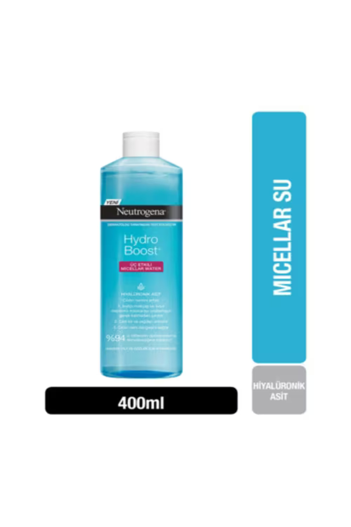 Neutrogena Hydro Boost 3 Etkili Micellar Water 400 ml