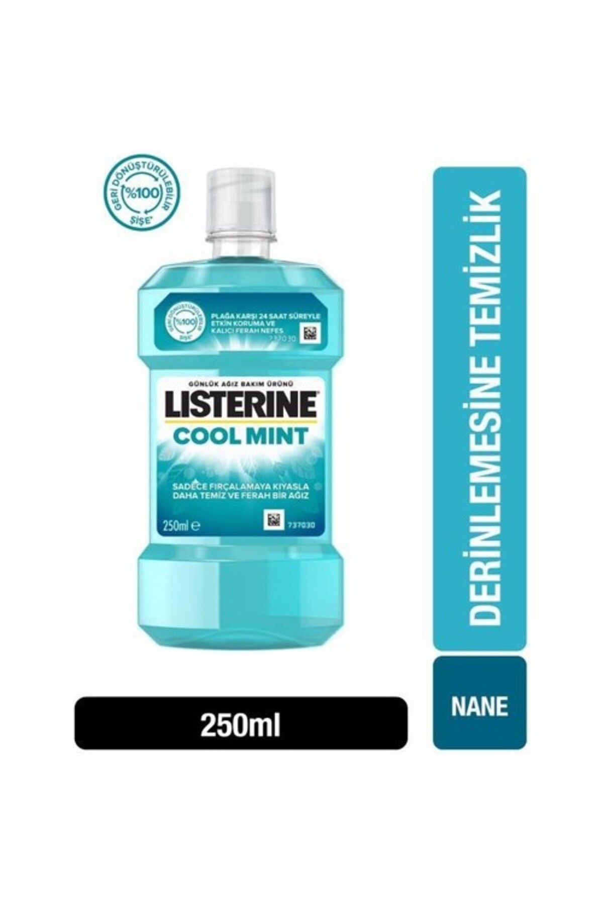 Listerine محصول آب دهان تکان دهنده دهان خنک نعنایی 250 میلی لیتر