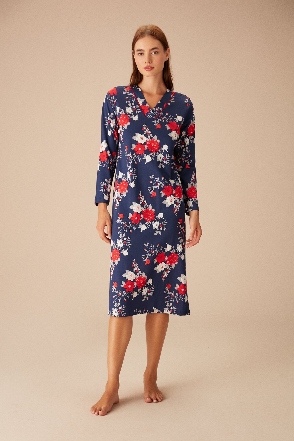 Suwen Alina Desenli Gecelik