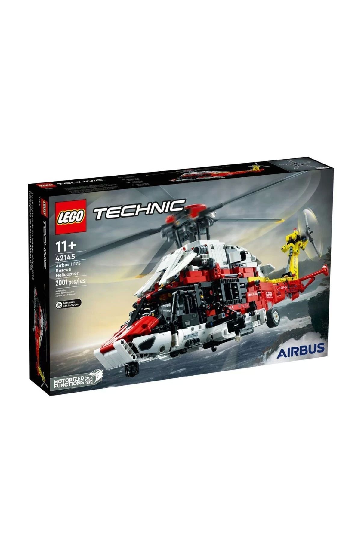 ست 42145 با 2001  قطعه Technic Airbus H175 Rescue Helicopter Toy Construction Set  LEGO لگو