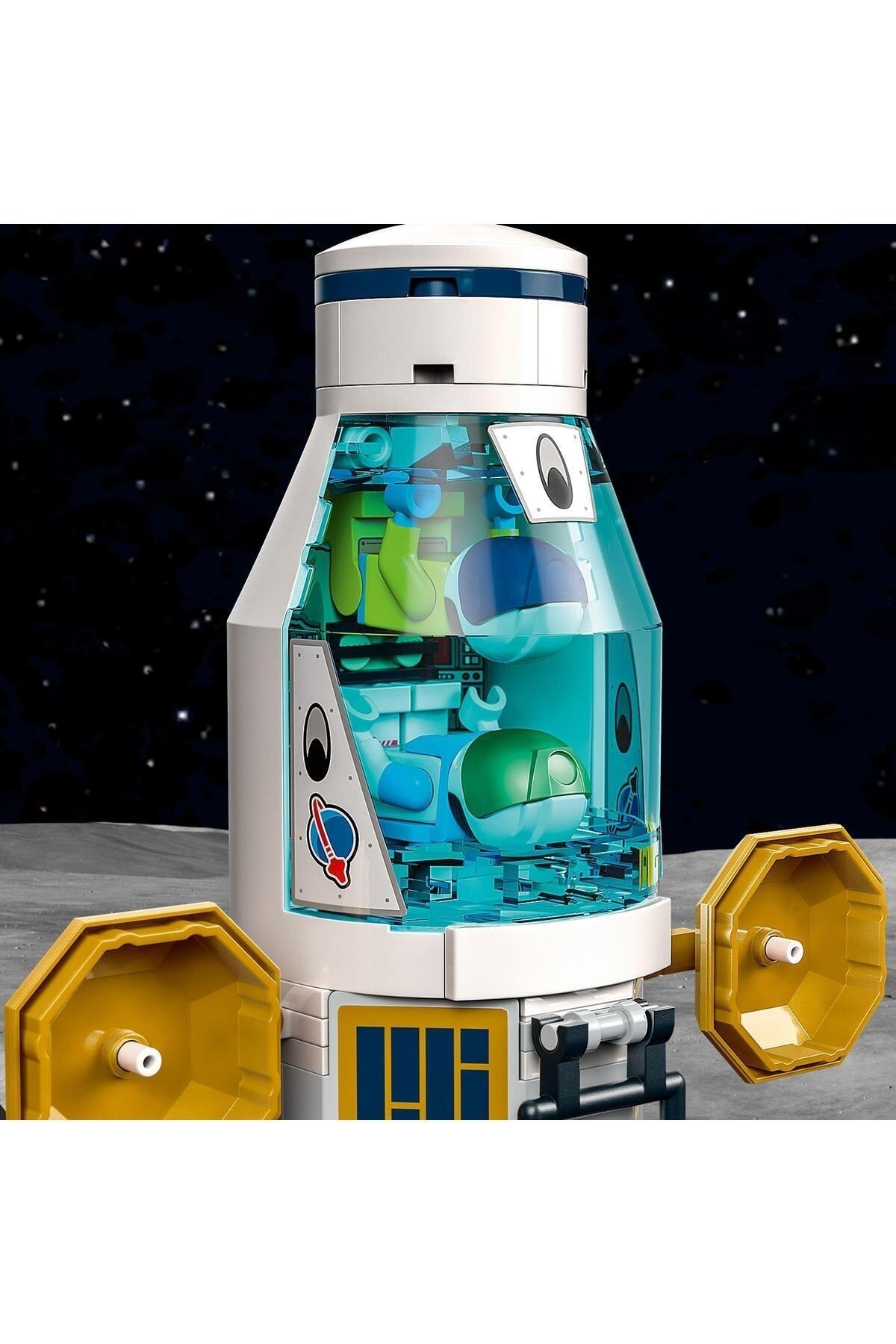پایگاه تحقیقاتی قمری شهری ® ۶۰۳۵۰ – مجموعه ساختنی اسباب‌بازی برای کودکان ۷ سال و بالاتر (۷۸۶ قطعه)