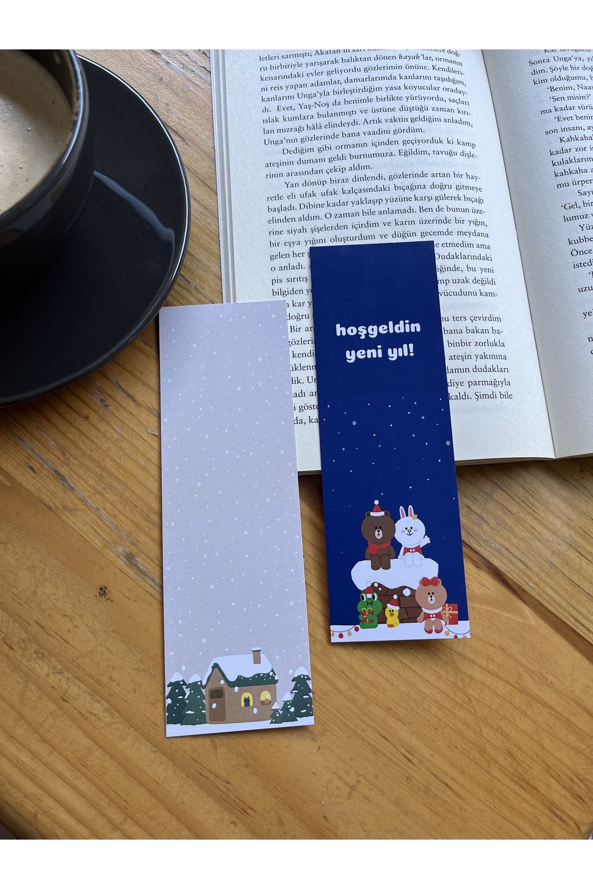 Sumicorn Design-New Year's New Year Themed Cute Bookmarks Set of 4 6
